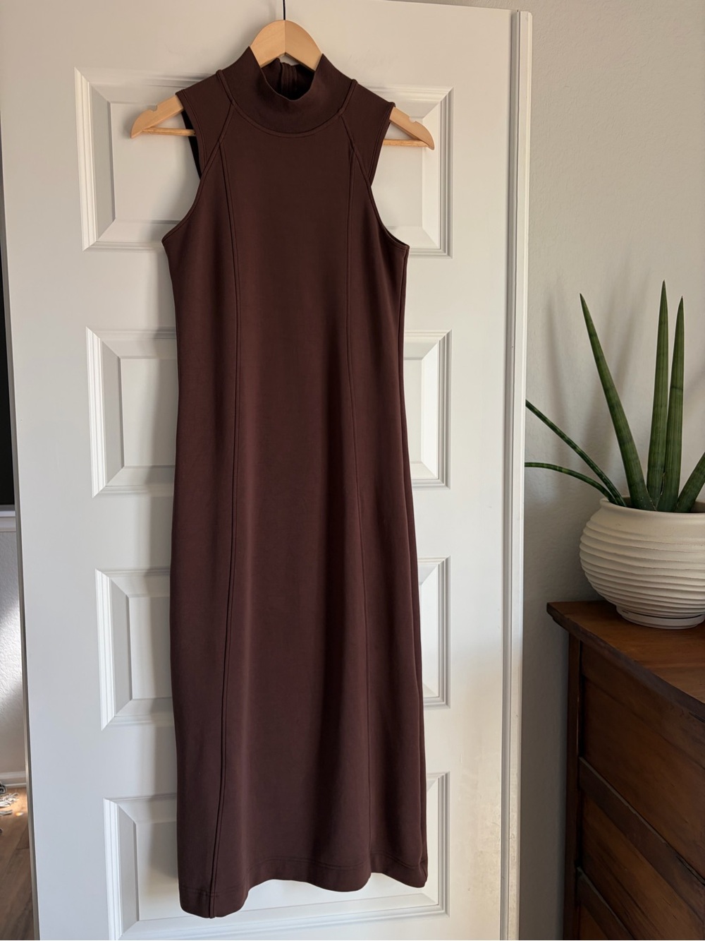 Varley Erin Mock Neck Dress - Picture 5 of 8